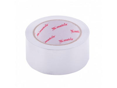 Лента клейкая алюминиевая, 50 мм х 25 м Matrix